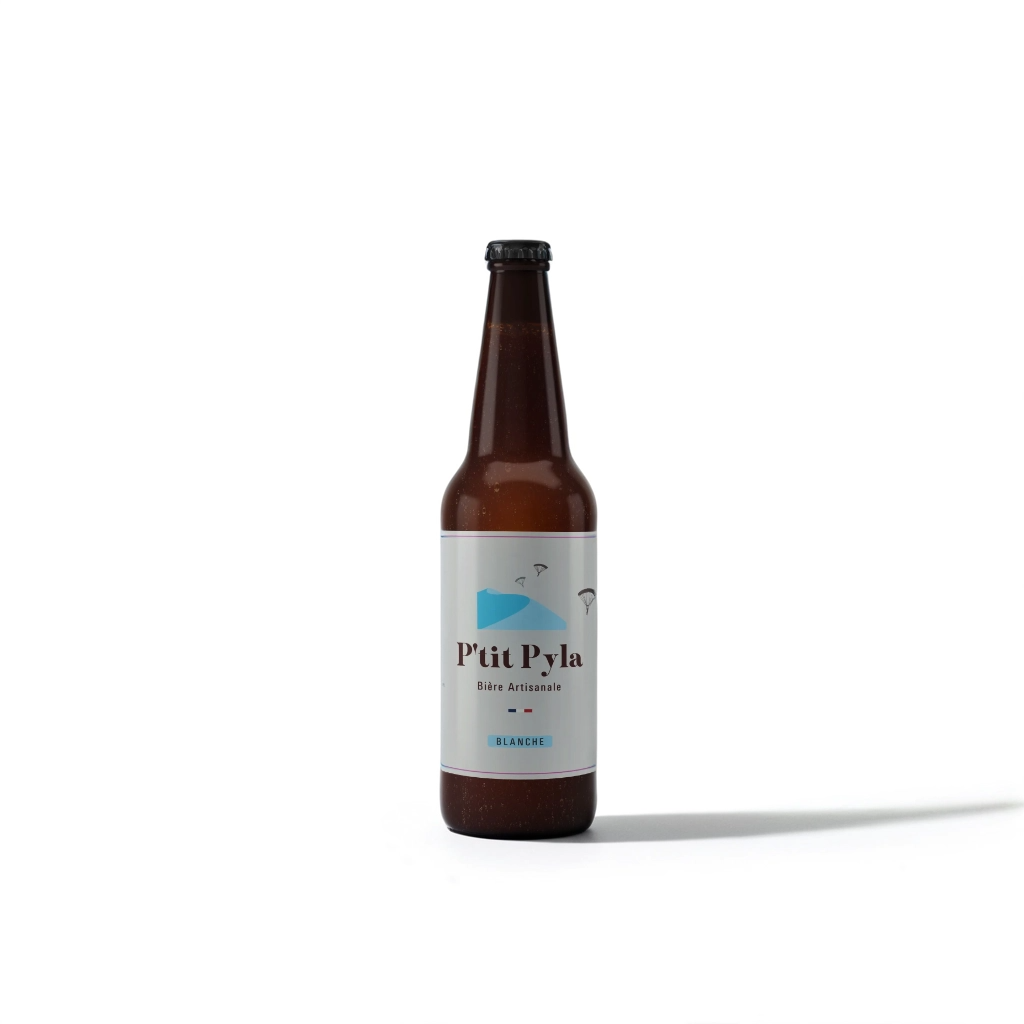 Bière P'tit Pyla Blanche x 12 - P'tit Ferret