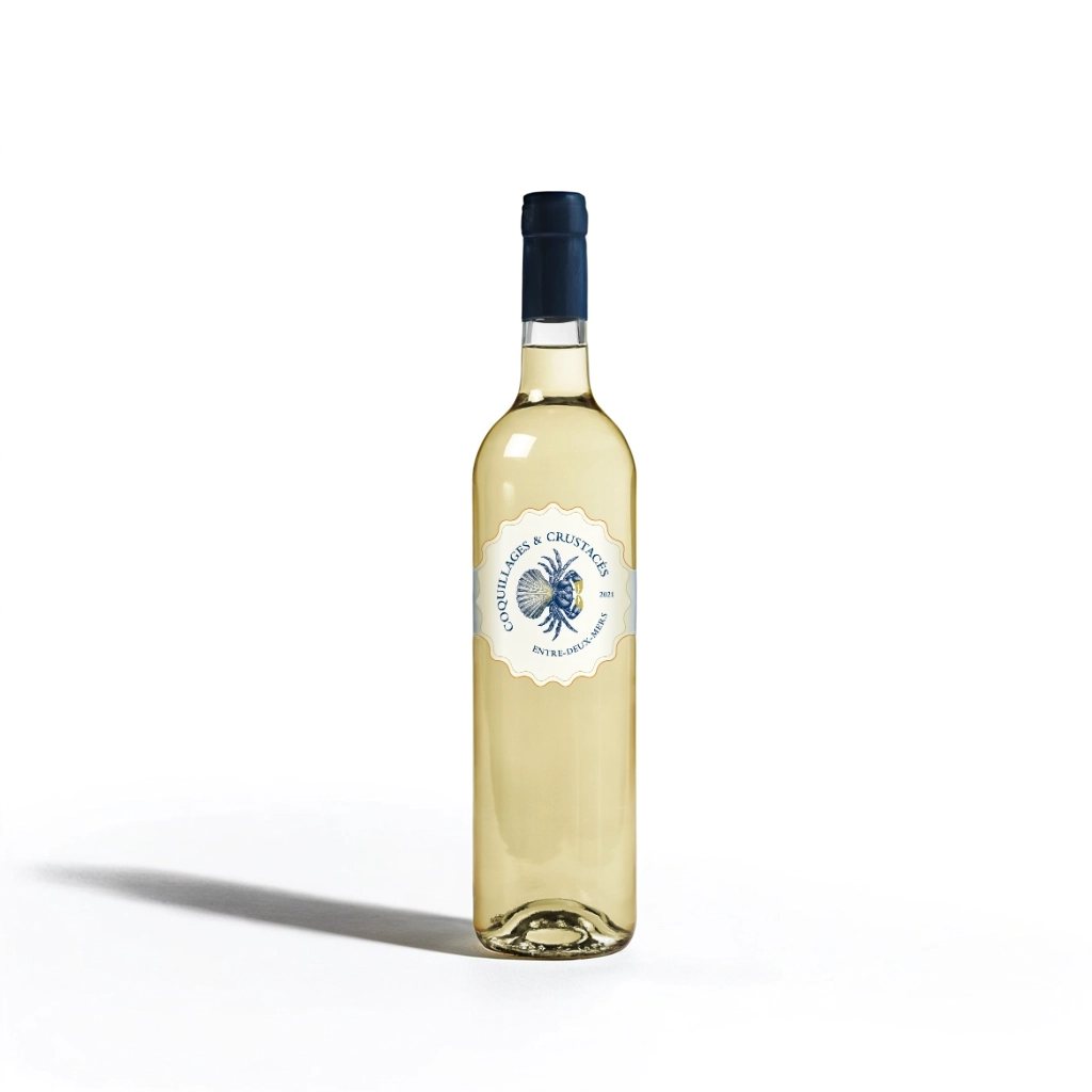 Coquillages & Crustacés Blanc x6 - 2024