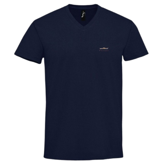 T-SHIRT P'TIT FERRET BLEU MARINE